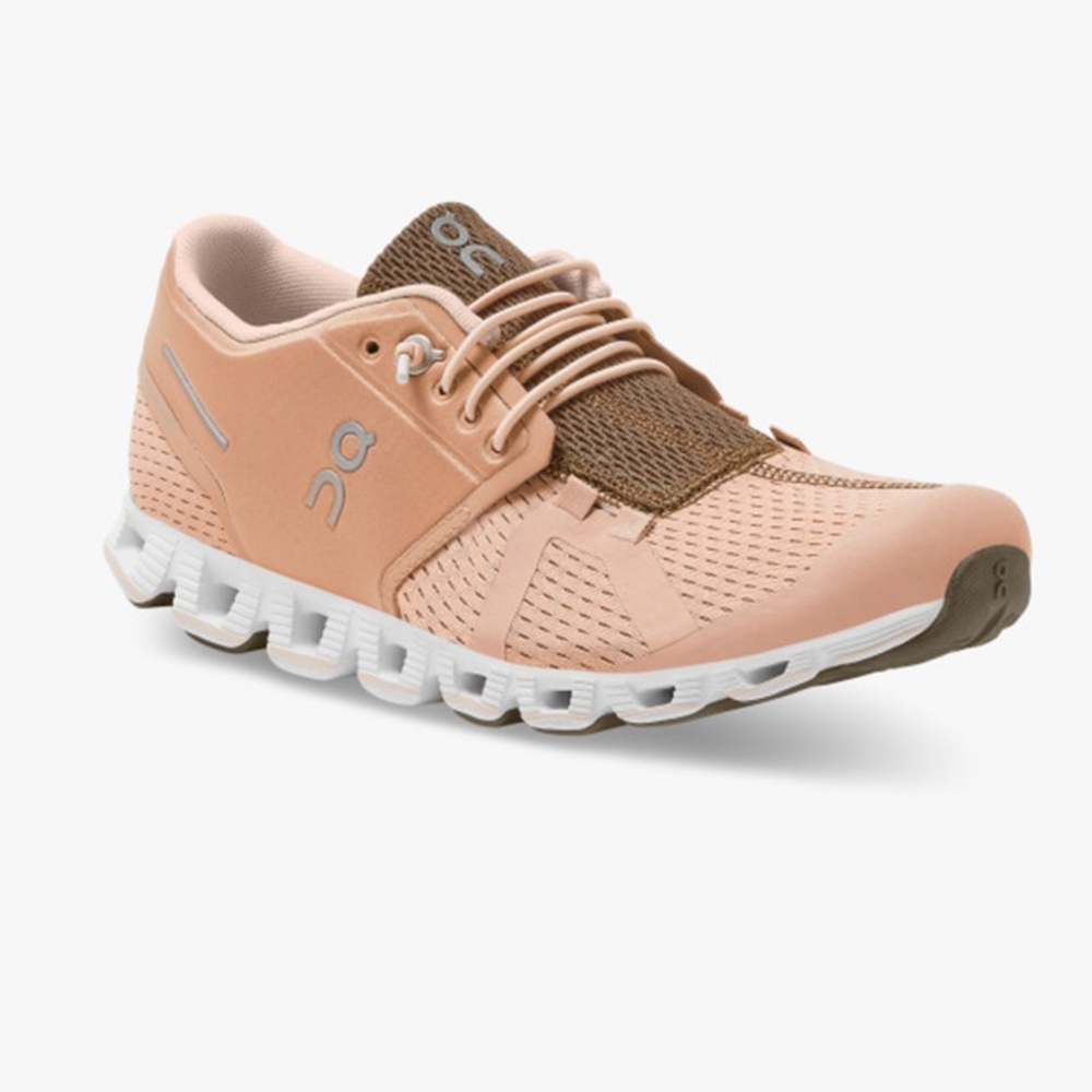 ON RUNNING- Women's Cloud Shoe Rosebrown Camo Athletic Training Workout Running